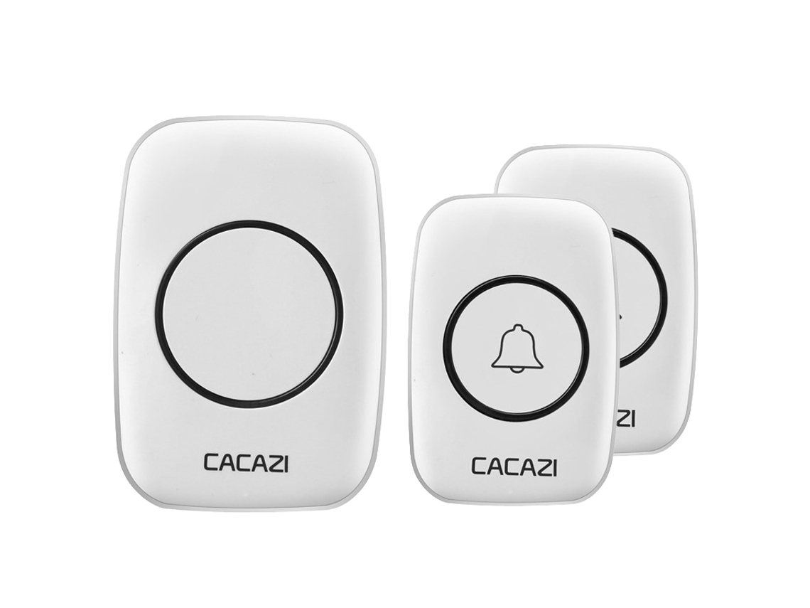 Laxiscreed Campainha Sem Fios Resistente À Água Com Longa Alcance E Chamada Para Idosos