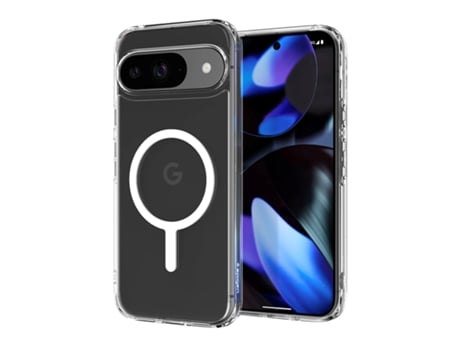 Capa Magsafe Onetap Ultra para Google Pixel 9 SPIGEN SGP Acrílico Anti-Choque Transparente