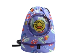 Mochila Infantil Natação Separação Seca/molhada Roxa