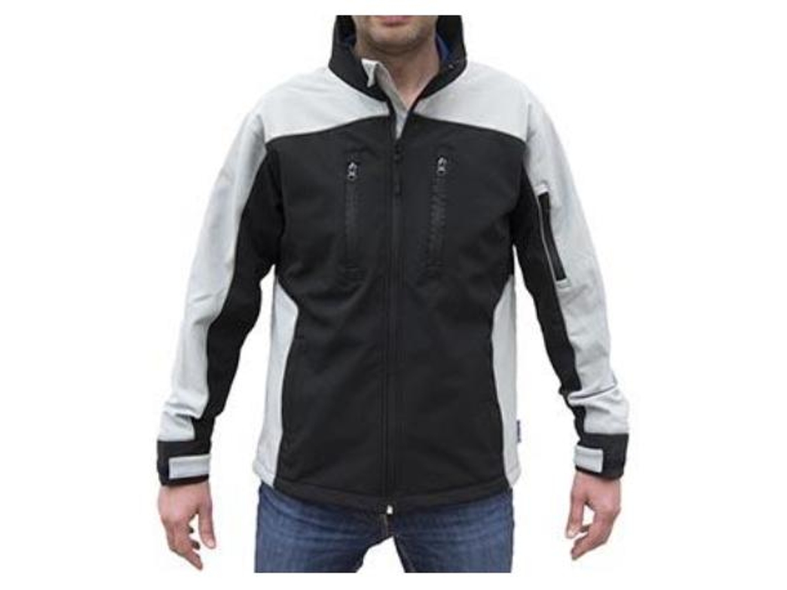 Chaqueta softshell bicolor talla l