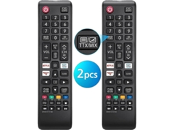 Controle Remoto Universal Para Smart Tv Com Funções De Streaming