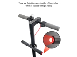 Guidão Infantil Para Scooter Elétrico Com Luz Compatível Com Ninebot G30 Es Série Ajustável Seguro