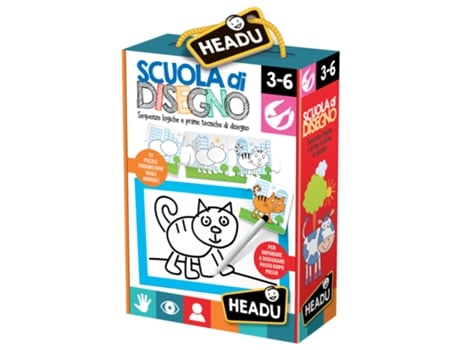 Puzzle HEADU It20522 10 Peças Animais