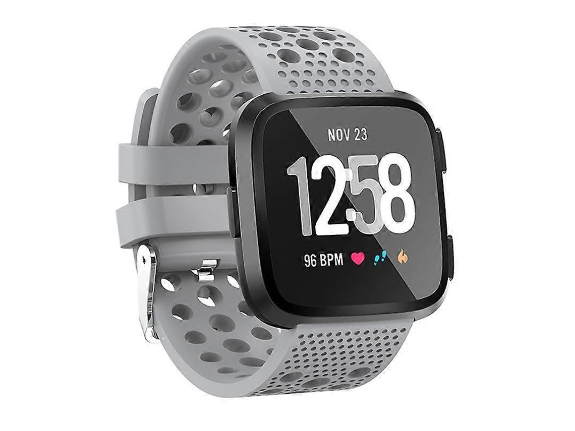 Pulseira Inteligente Com Orifícios De Ventilação Para Fitbit Versa Nostalgia88