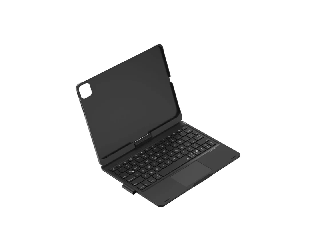 Capa Giratória Com Teclado Retroiluminado Magic Keyboard Para Ipad 7/8/9 De 10,2 Polegadas Yunzii (preto)