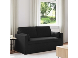 Vidaxl Sofá Preto 158 X 78 X 80 Cm Tecido