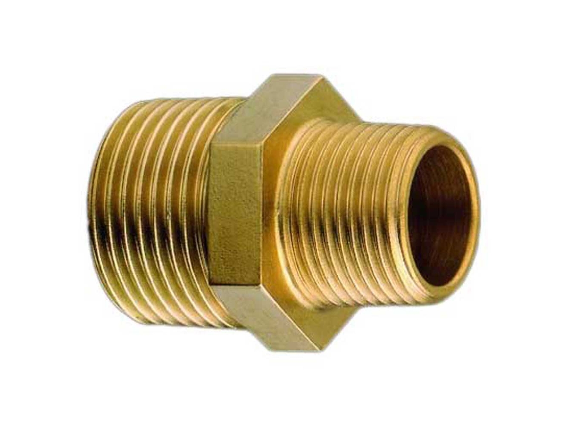 Conector Macho Dourado 1 X 3/4´´PLASTIMO