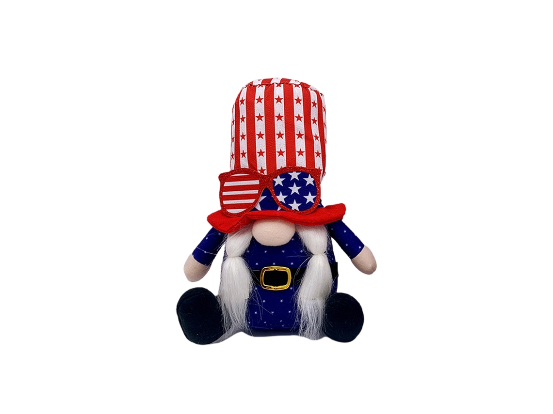 Decoração Patriótica Gnome Laxiscreed Para 4 De Julho, Enfeites De Mesa E Casa