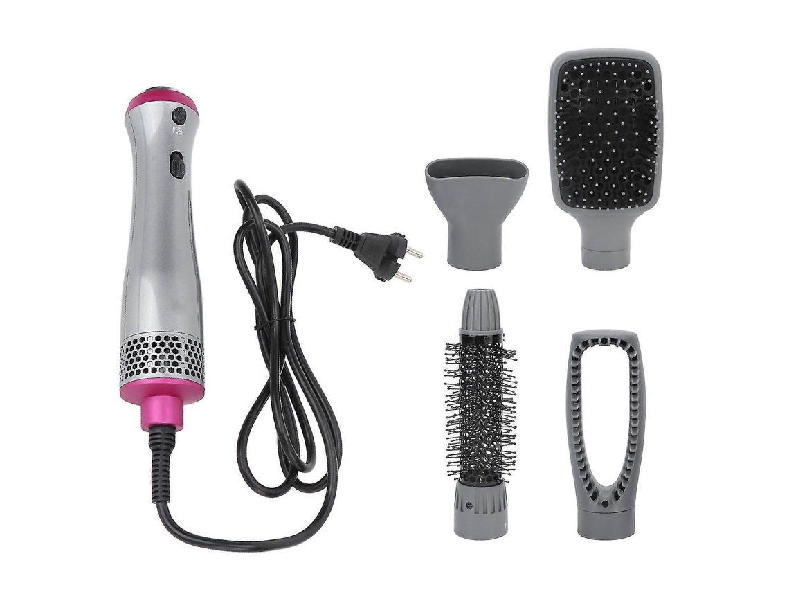 Escova Secadora de Cabelo 4 em 1 com Íons Negativos Escova Elétrica Modeladora e Onduladora Plugue Ue 220 240v TAISHENGDA