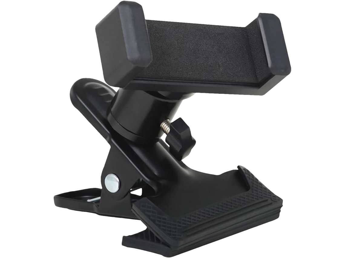 Suporte Para Celular Em Formato De Guitarra – Giratório, Ideal Para Gravações Portáteis