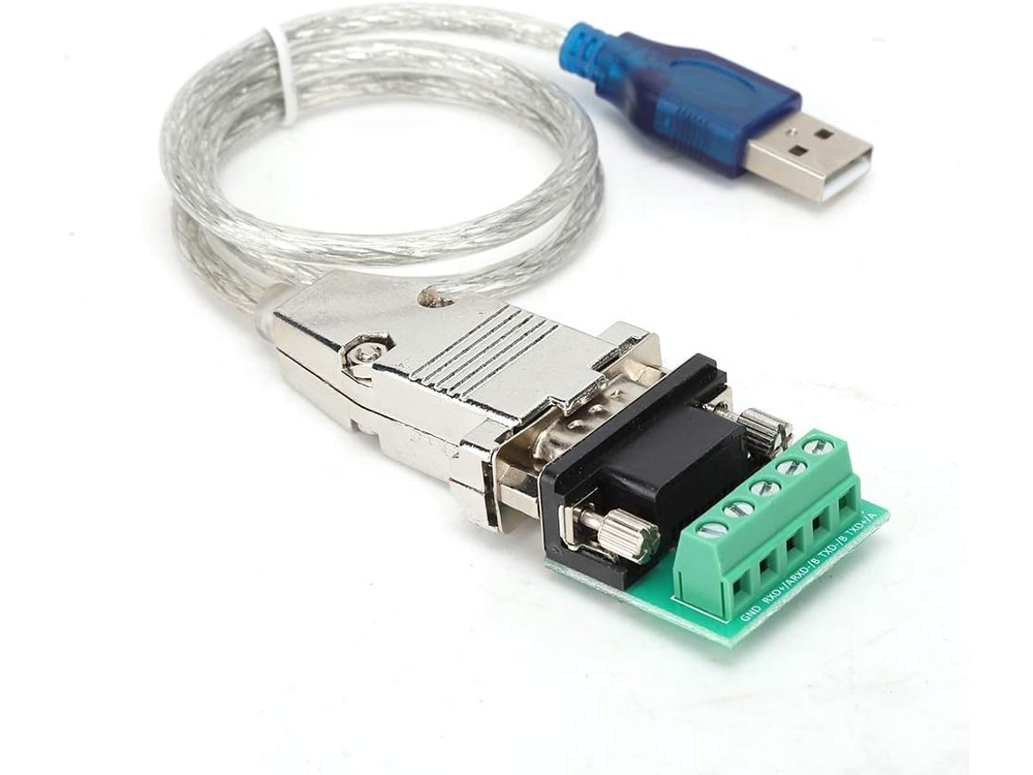Cabo Adaptador Usb Para Rs485 Rápido E Estável Transmissão De Dados