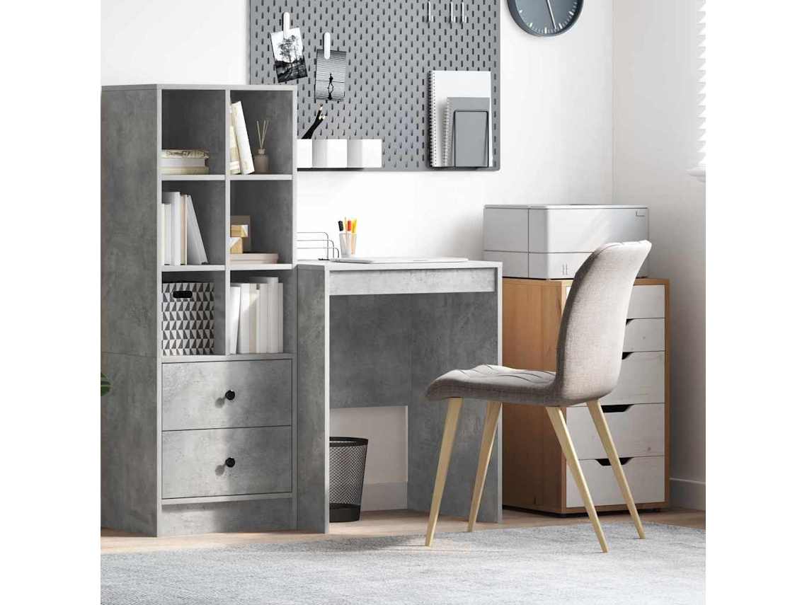 Vidaxl Mesa Cinzento 60 X 50 X 76 Cm