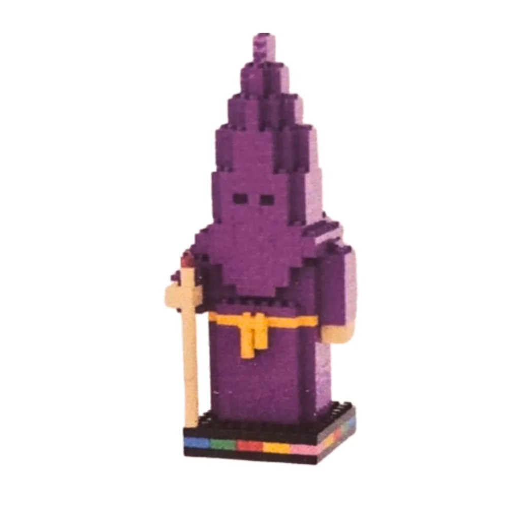 Pixo Nazareno com Capa Roxa 342 Peças Blocos de Montar Nzsc33 P25pixoworld