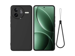 Capa De Celular De Silicone Líquido De Cor Sólida, À Prova De Quedas E Com Cobertura Total