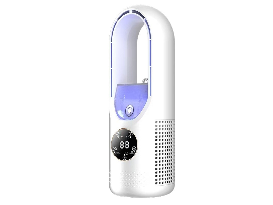 Mesa Usb Sem Hélices Silenciosa Branca