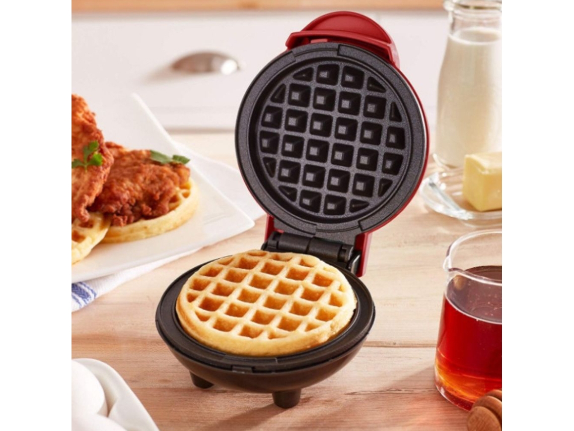 Máquina de waffles elétrica para panquecas e bolos, forma de bolhas LAXISCREED