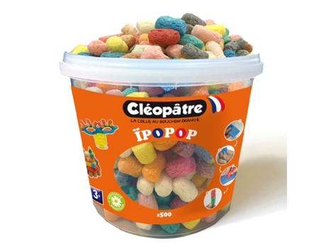 Ipopop-500P Cerâmica e Composto de Modelagem Potato / Corn Starch Blocks Multicor 500 Unidades
