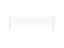 Conjunto 1 Cerca Externa Vidaxl Prateado Aço (100 X 0,4 M)