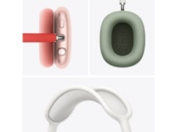 Auscultadores Bluetooth APPLE Airpods Max (Over Ear - Rosa)