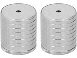 10 ventosas de PVC com parafusos para portas e mesas de vidro, fácil instalação e fixação, ideais para uso em locais com corrente de ar.