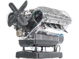 Miniatura de motor de combustão V8 SFUSHOS