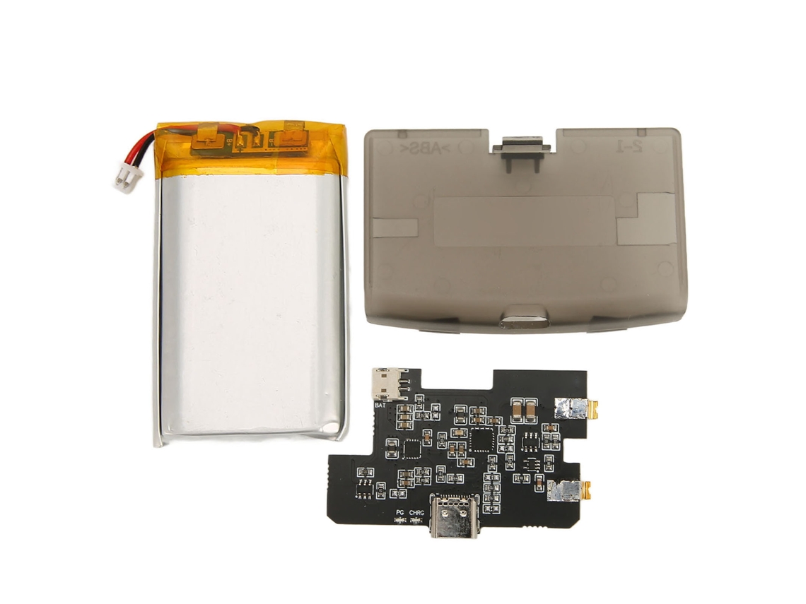 Módulo de Batería de Litio Recargable Usb c Universal para Game Boy Advance Gba