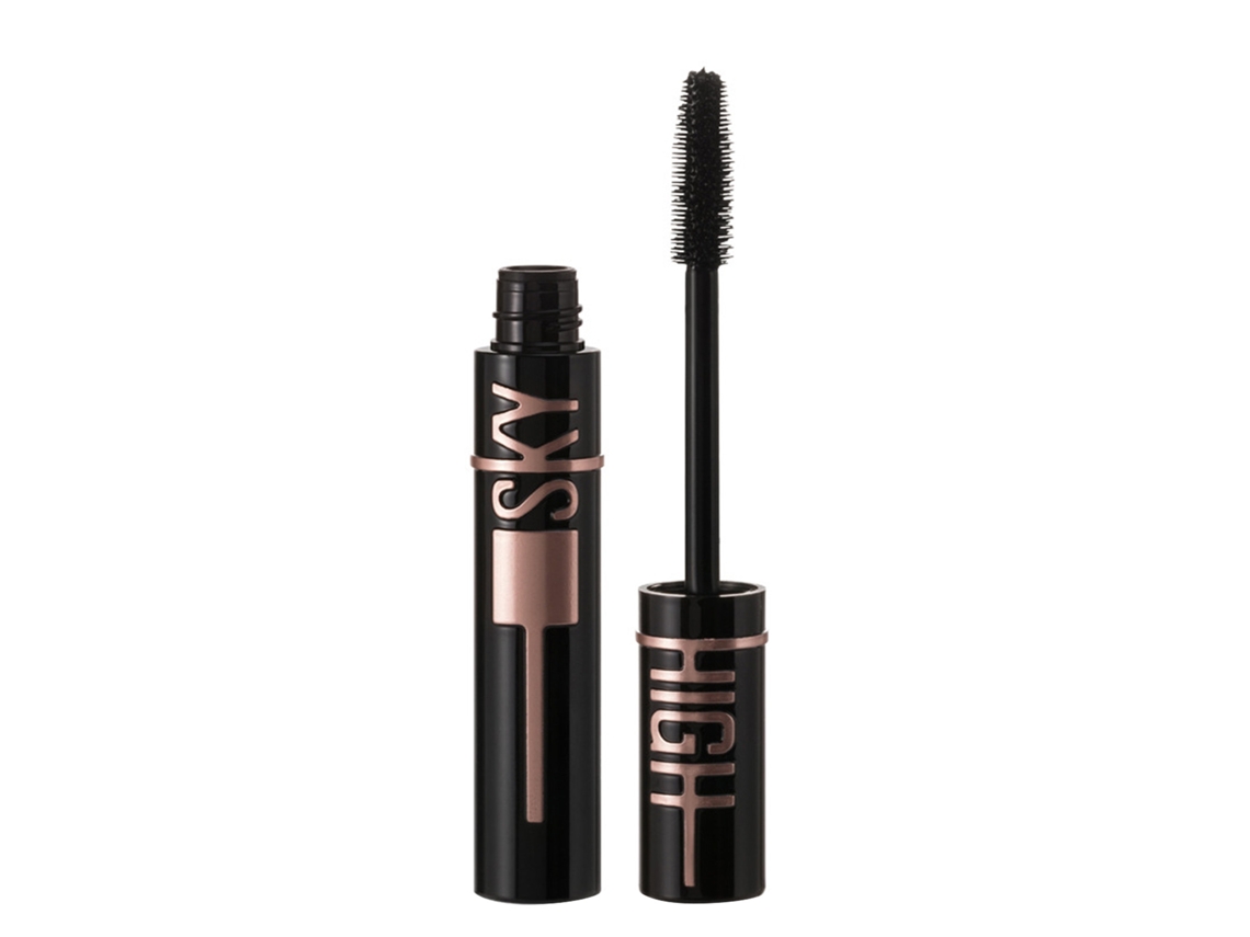Máscara Preto À Prova Dágua Volume Alongamento Cilios Curvados Portátil 10ml