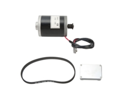 Motor CC Mali com escova My6812 24V 120W para bicicleta elétrica com controle e correia de alumínio.