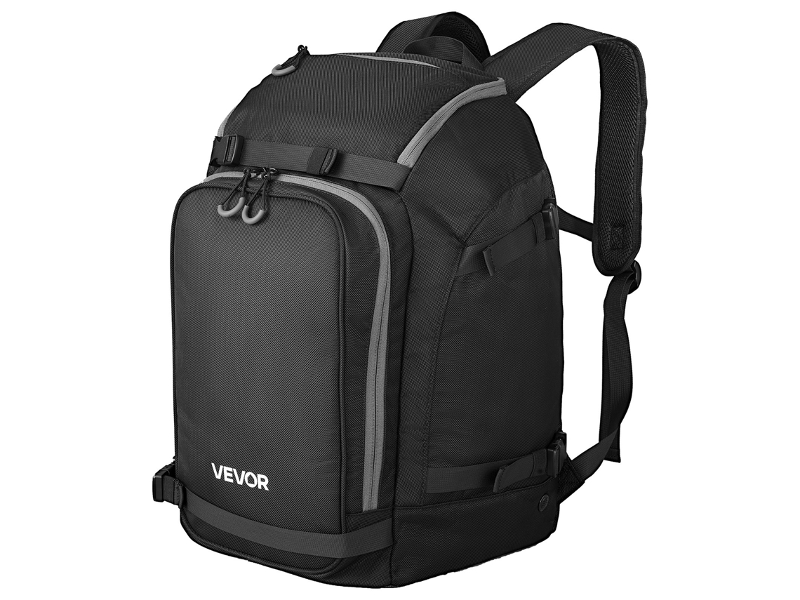 Mochila De Viagem Para Botas De Esqui 55 L Impermeável Oxford Cor Preta Vevor