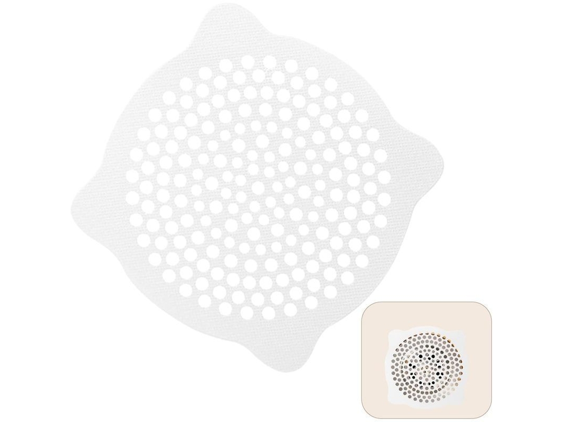 30 Capturadores de Pelo Desecháveis para Drenaje de Baño Cocina Tubería 5.9 Pulgadas Impermeable Adhesivo