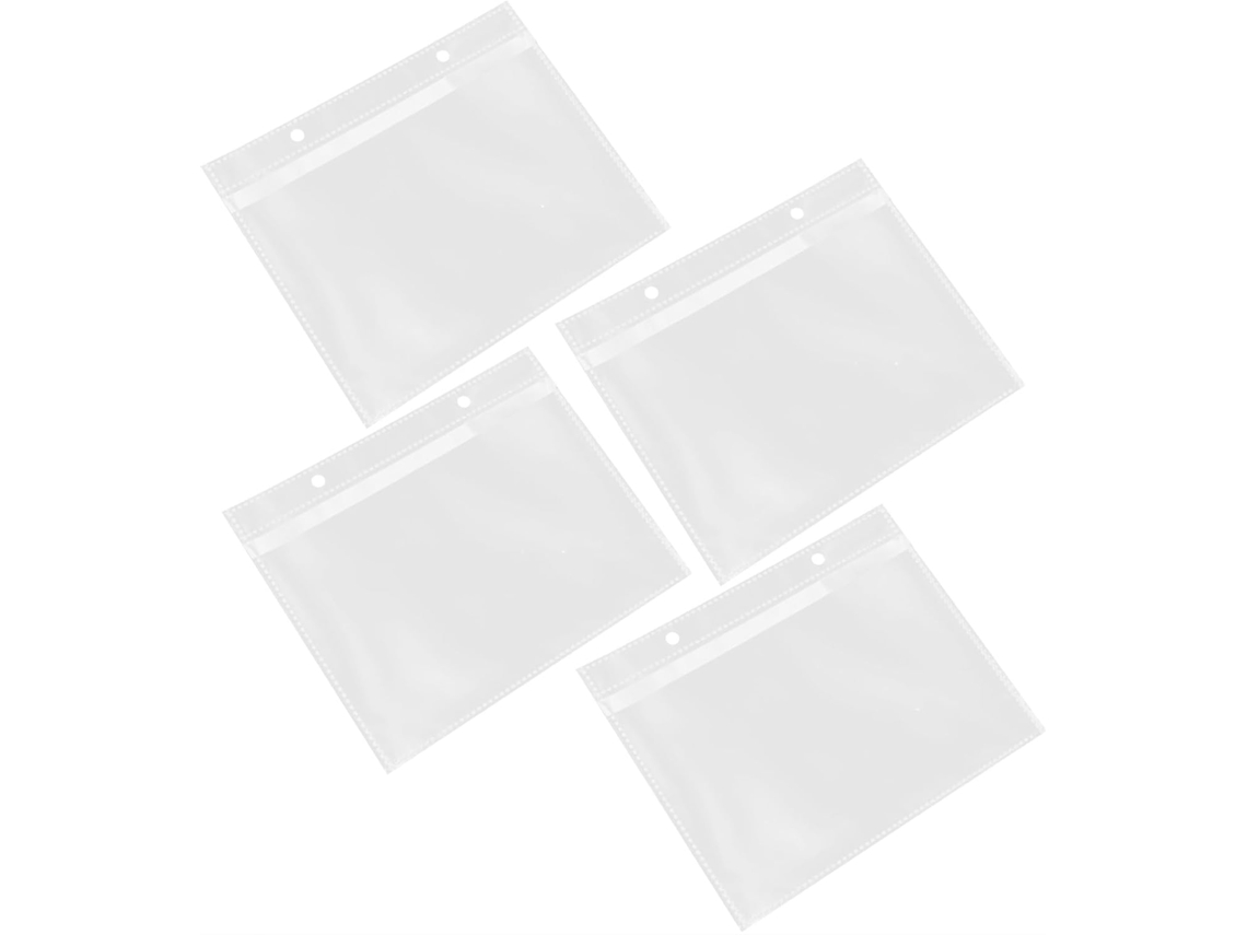 Artibetter 20pcs Páginas De Recarga Para Álbum De Fotos Em Plástico Transparente Reutilizáveis Para Proteção