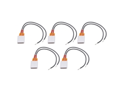 5 Peças De Elemento Aquecedor Ptc Com Camada De Alumínio Saída De Calor Contínua Termostático Automático Placa Aquecedora Ptc 220v