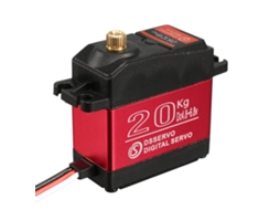 Servo Digital Dsservo Ds3218mg À Prova De Água, 20 Kg, Alta Velocidade, Com Engrenagens Metálicas, 180/270 Para Carros Rc À Escala 1/8, 1/10 E 1/12.