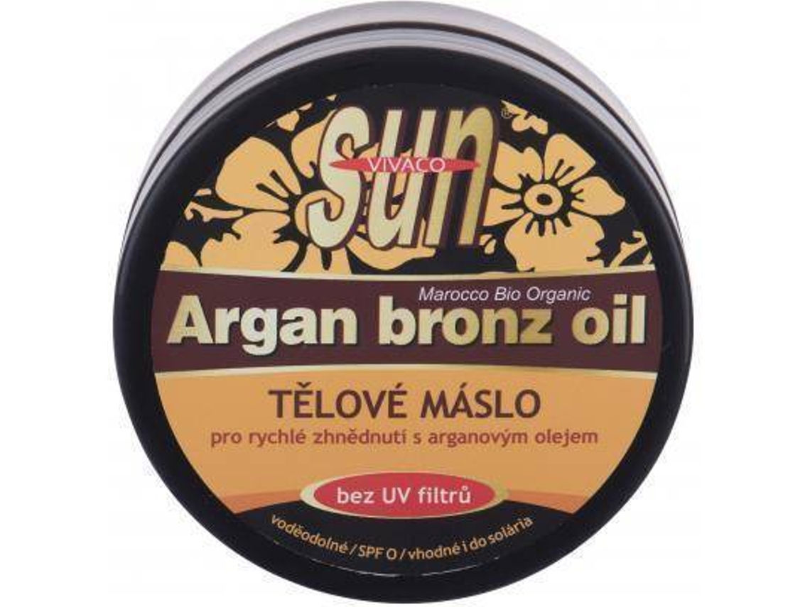 Bronzeador BODY TIP Organic Argan Oil Butter Spf (200 ml)