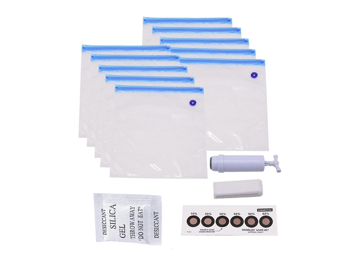 Kit De Sacos Para Armazenamento Filamento 3d, Selados A Vácuo Com Bombas Multicolorido