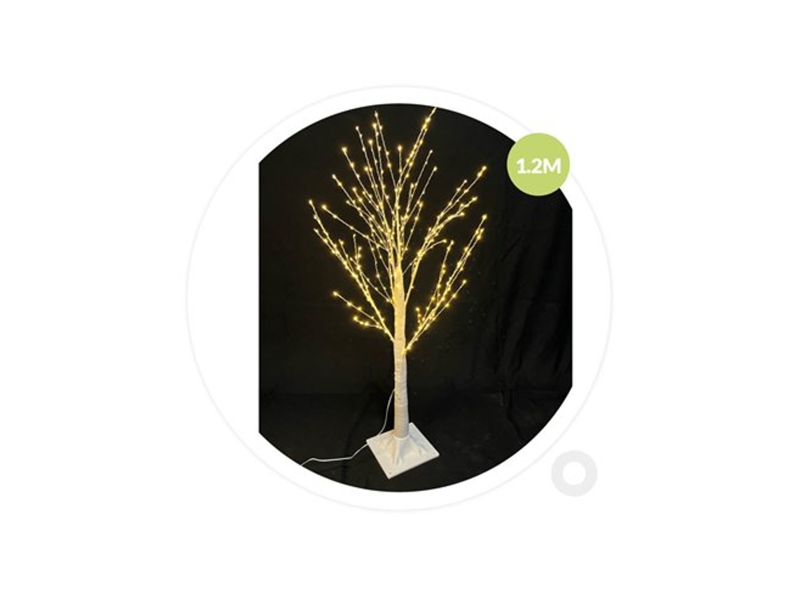 Árvore Decorativa Led Sirka 1.2m Branco Gsc