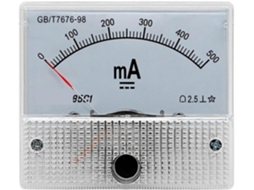 Amperímetro 85c1, Medidor De Amperes, 30 Ma, 50 100 E 200 Painel