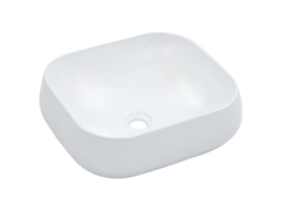 Vidaxl Lavatório 44,5x39,5x14,5 Cm Cerâmica Branco