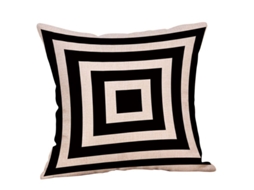 2026 set de 2 Fundas de Almohada Cuadradas de Patrones Geométricos 45x45 Cm para Oficina Coche Hogar
