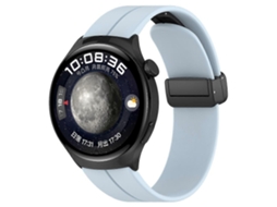 Pulseira De Silicone Com Fecho Dobrável Para Huawei Watch 4 / Watch 4 Pro