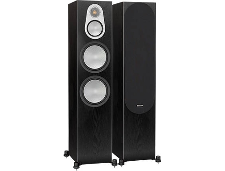 Coluna  MONITOR AUDIO Silver 500 Preto — 205W | 30-35Hz
