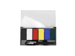 Kit De Pintura Facial Corporal Solúvel Em Água Alta Saturação