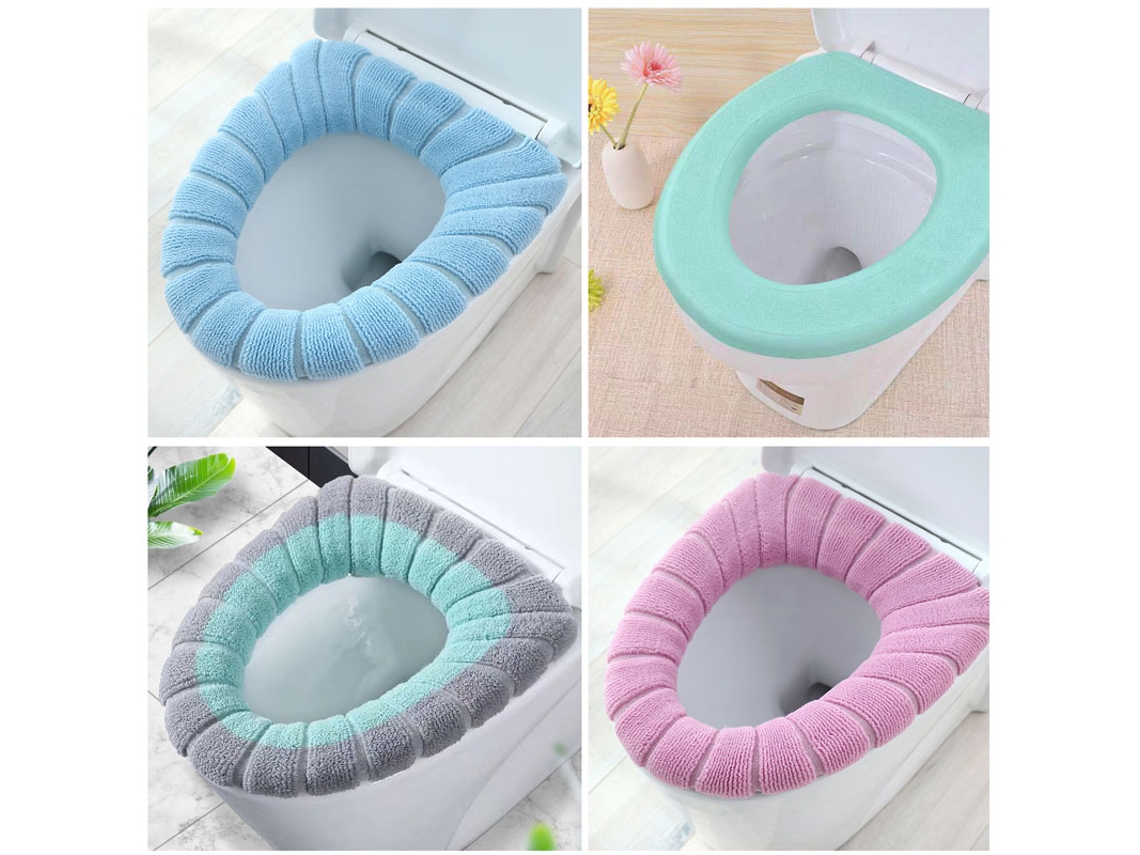 Capa De Assento De Vaso Sanitário Quente Para Inverno, À Prova Dágua, Macia, Para Banheiro, Assento De Vaso Sanitário Em Formato Aquaforge
