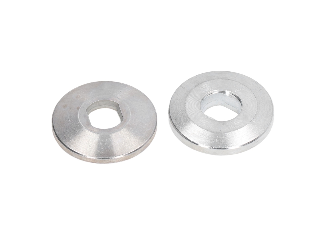 2 Piezas De Placa De Presión De Carburo De Cobalto Para Sierra De Inglete De Aluminio De 10 Pulgadas, Bloque De Rodamiento De Máquina De Corte