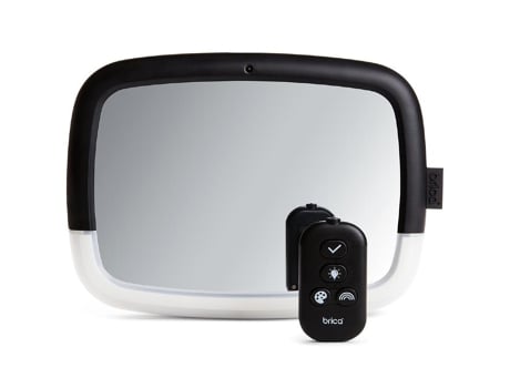 Acessório de Viagem Bebé SANAVÍ Espelho Automático Ajustável 360° Brica Night Light