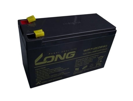Bateria de chumbo-ácido F1 12V 7Ah de longa duração (WPS7 12)