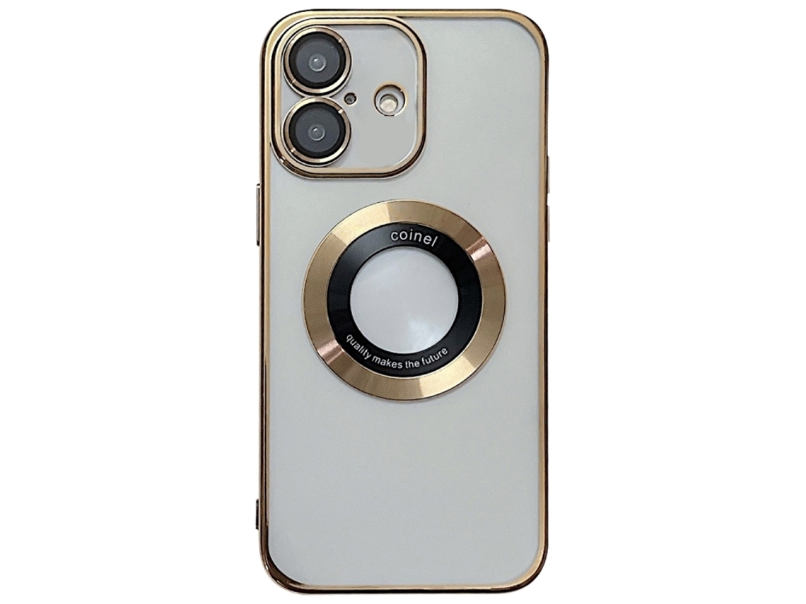 Capa De Tpu Para Iphone 16 Plus - Revestimento Eletroplástico - Magsafe