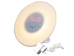 Lurelia Despertador Com Simulação De Nascer Do Sol Hf3505/01 2 Sons Naturais E Rádio
