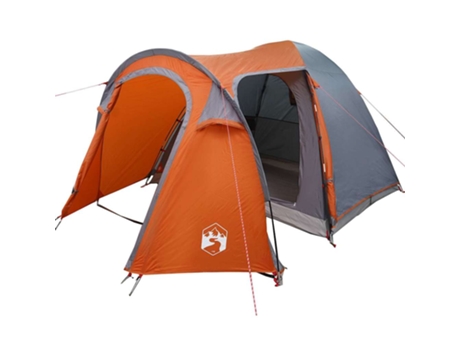 Tenda Dome Vidaxl Cinzento Poliéster