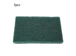 5pcs/set Esponja De Limpeza Abrasiva Industrial Escovadora Grossa Verde Para Acabamento